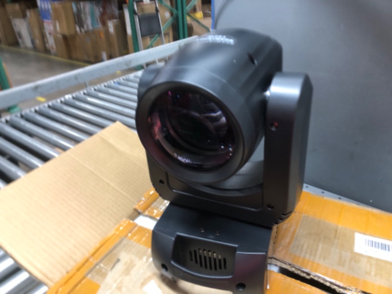 Photo 2 of 150W LED Moving Head Lights Beam GOBO 18 Face Roto Prism Super Bright Dj Disco Light Stage Light (2 Pack) 150W 2 Pack
******NO SERIAL NUMBERS ***********