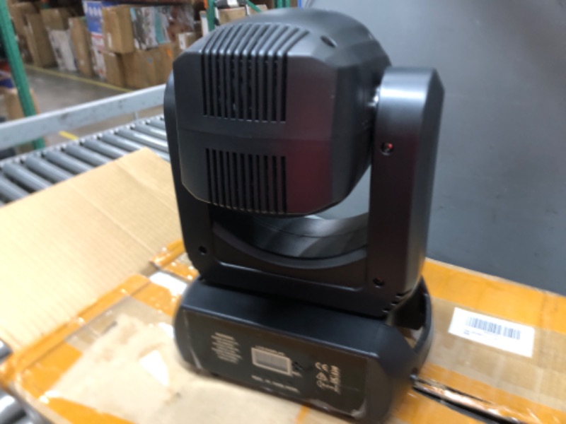 Photo 3 of 150W LED Moving Head Lights Beam GOBO 18 Face Roto Prism Super Bright Dj Disco Light Stage Light (2 Pack) 150W 2 Pack
******NO SERIAL NUMBERS ***********