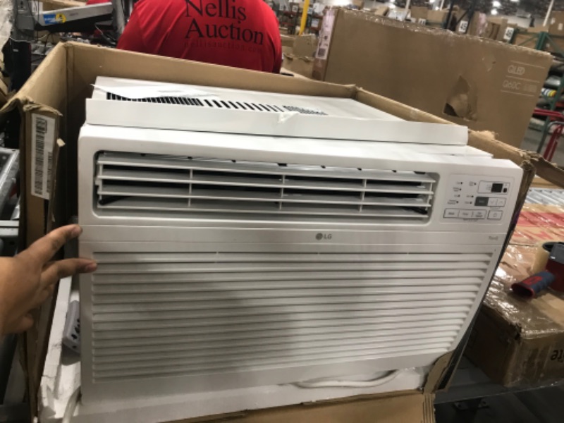 Photo 3 of *****DAMAGED****LG 14000 BTU Window Air Conditioners [2023 New] Remote Control WiFi Enabled App Ultra-Quite Washable Filter Cools 800Sq.Ft for Large Room AC Unit air conditioner Easy Install White LW1521ERSM1