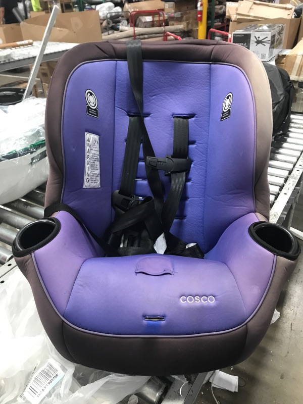 Photo 2 of Cosco Onlook 2-in-1 Convertible Car Seat, Rear-Facing 5-40 pounds and Forward-Facing 22-40 pounds and up to 43 inches, Vibrant Blue