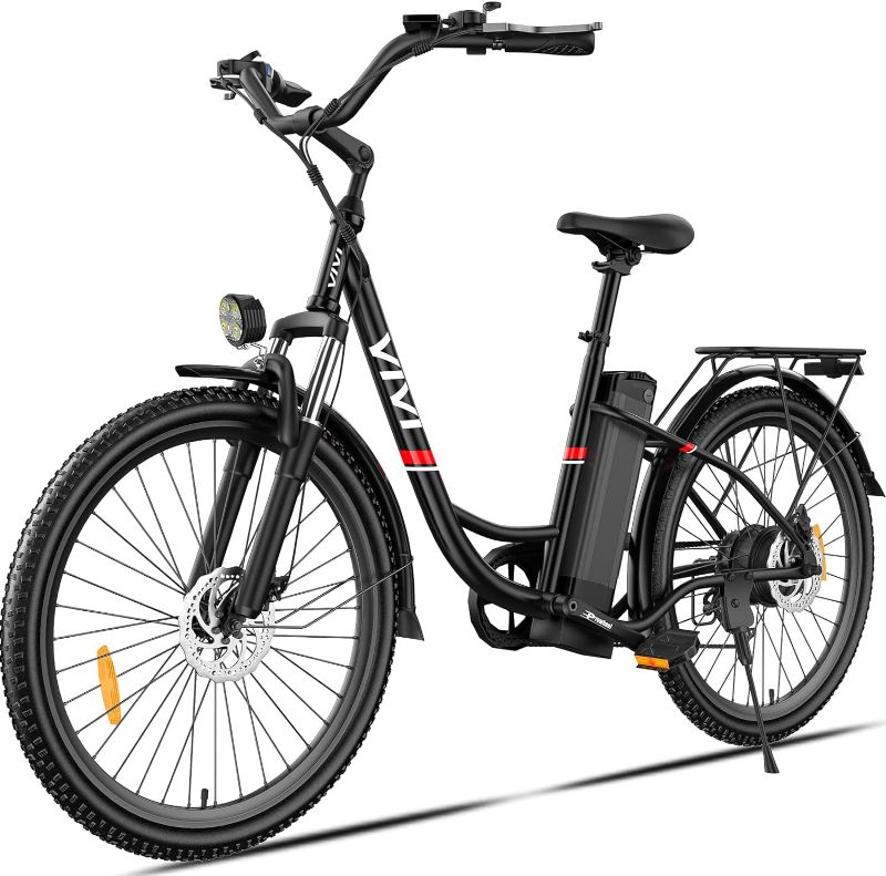 Photo 1 of ****UNABLE TO TEST****Vivi Electric Bike, 26'' Electric Bike for Adults, 500W Ebike with 48V Removable Battery, Electric Commuter Cruiser Bike 20MPH & 50 Mile City Electric Bicycle with Cruise Control
