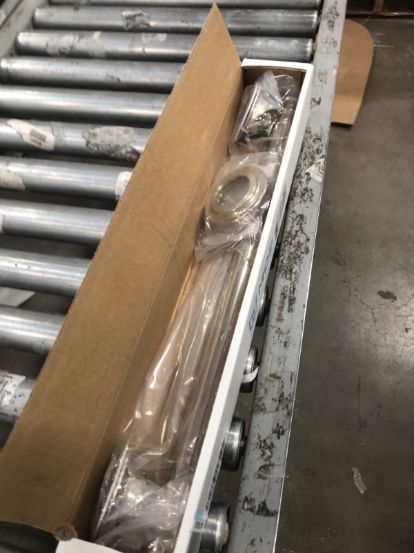Photo 1 of Moen YG6418NL Belfield 18-Inch Bathroom Grab Bar, Polished Nickel 18 Inch Polished Nickel
