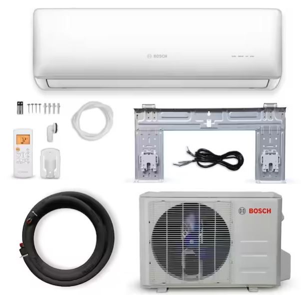 Photo 1 of **OUTSIDE UNIT ONLY MISSING INSIDE UNIT AND ALL HARDWARE***Bosch Gen 2 Climate 5000 ENERGY STAR 12,000 BTU 1-Ton Ductless Mini Split Air Conditioner with Heat Pump 230-Volt/60 Hz
