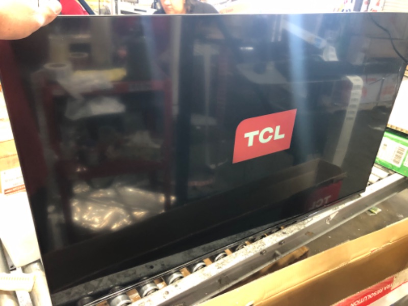 Photo 2 of TCL 50-Inch Class S4 4K LED Smart TV with Google TV (50S450G, 2023 Model), Dolby Vision, HDR Pro, Dolby Atmos, Google Assistant Built-in with Voice Remote, Works with Alexa, Streaming UHD Television 50 inches