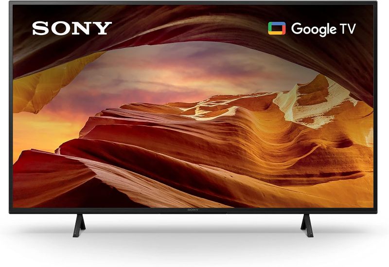 Photo 1 of Sony 50 Inch 4K Ultra HD TV X77L Series: LED Smart Google TV KD50X77L- 2023 Model, Black
