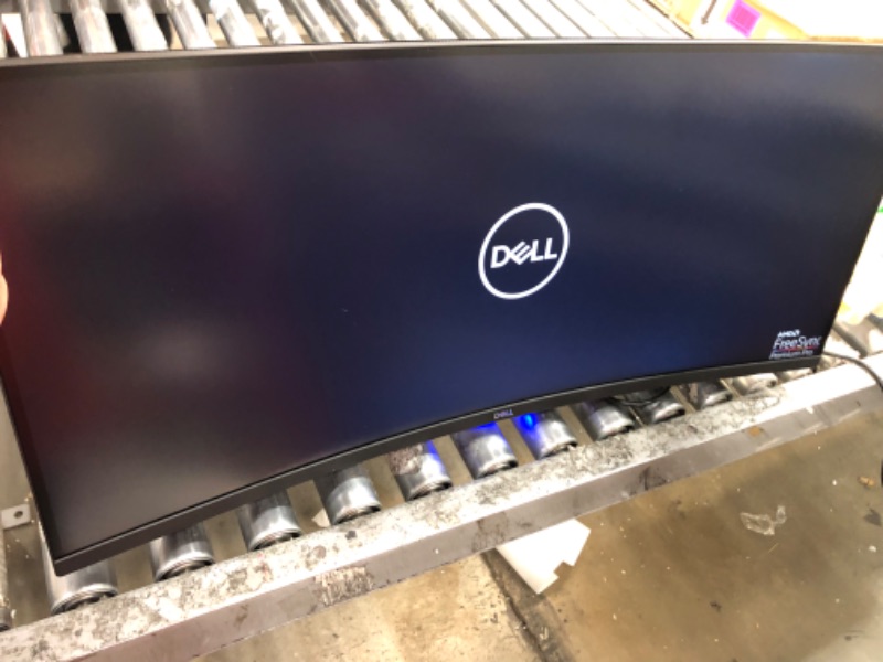 Photo 2 of Dell Curved Gaming Monitor 34 Inch Curved Monitor with 144Hz Refresh Rate, WQHD (3440 x 1440) Display, Black - S3422DWG