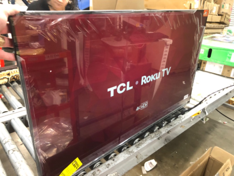 Photo 2 of TCL 43-Inch Class S4 4K LED Smart TV with Roku TV (43S450R, 2023 Model), Dolby Vision, HDR, Dolby Atmos, Works with Alexa, Google Assistant and Apple HomeKit Compatibility, Streaming UHD Television 43 inches