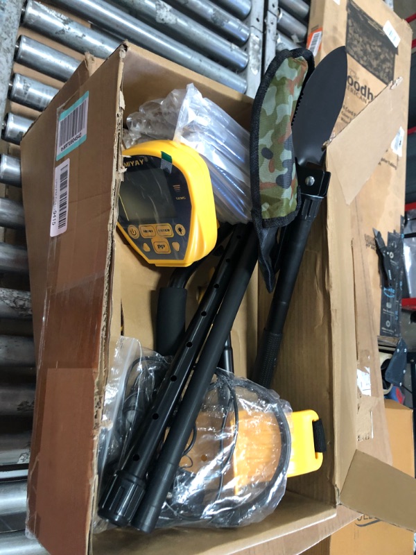 Photo 2 of (USED) Metal Detector for Adults - Professional Metal Detector Gold and Silver with LCD Display, High Accuracy Waterproof Pinpoint 5 Modes, 10" Coil Lightweight Metales Detectors Stem Adjustable to 60.2"
