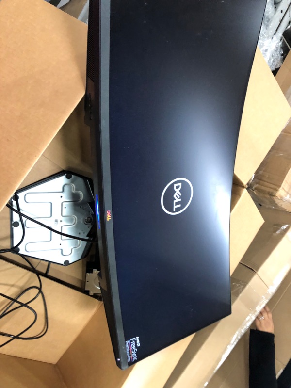 Photo 2 of Dell Curved Gaming, 34 Inch Curved Monitor with 144Hz Refresh Rate, WQHD (3440 x 1440) Display, Black - S3422DWG
