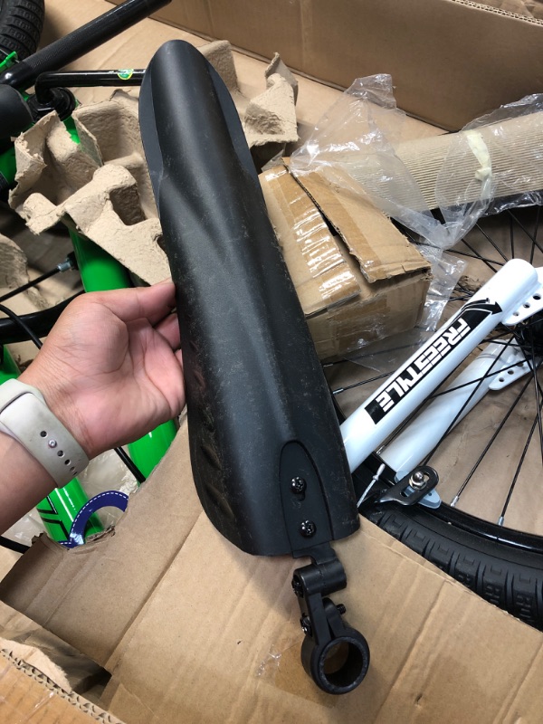 Photo 1 of *SLIGHTLY USED//MISSING ITEMS** RoyalBaby Freestyle Kids Bike 12 14 16 18 20 Inch Bicycle for Boys Girls Ages 3-12 Years, Multiple Color Options Green 20 Inch With Kickstand (Dual Hand Brakes)