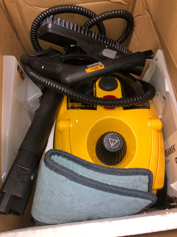 Photo 2 of *WATER DAMAGE PARTS ONLY** Wagner Spraytech 0282014 915e On-Demand Steam Cleaner & Wallpaper Removal, Multipurpose Power Steamer, 18 Attachments Included (Some Pieces Included in Storage Compartment) 915 Steam