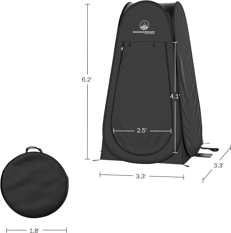 Photo 1 of *MISSING PARTS*** Wakeman Outdoors Pop Up Pod - Instant Shower Tent, Dressing Room