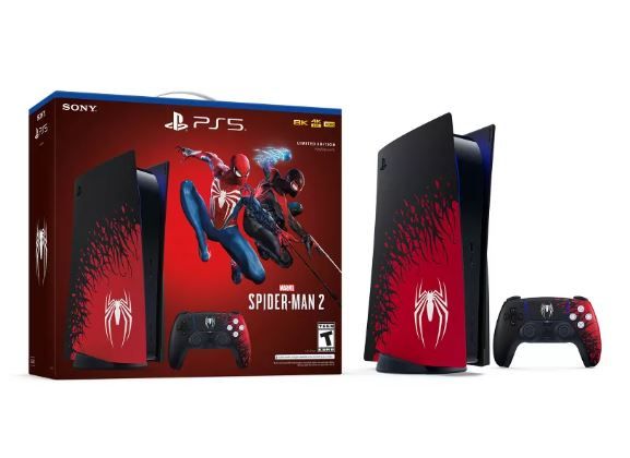 Photo 1 of PlayStation 5 Console – Marvel’s Spider-Man 2 Limited Edition Bundle
