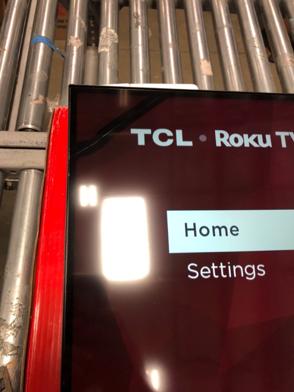 Photo 2 of **CRACKED IN CORNER**TCL 43-Inch Class S4 4K LED Smart TV with Roku TV (43S450R, 2023 Model), Dolby Vision, HDR, Dolby Atmos, Works with Alexa, Google Assistant and Apple HomeKit Compatibility, Streaming UHD Television 43 inches