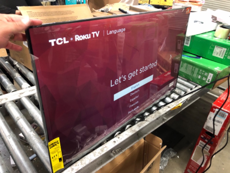 Photo 3 of TCL 40-Inch Class S3 1080p LED Smart TV with Roku TV (40S350R, 2023 Model), Compatible with Alexa, Google Assistant, and Apple HomeKit Compatibility, Streaming FHD Television,Black 40 inches