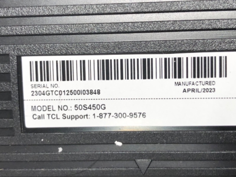 Photo 6 of TCL 50-Inch Class S4 4K LED Smart TV with Google TV (50S450G, 2023 Model), Dolby Vision, HDR Pro, Dolby Atmos, Google Assistant Built-in with Voice Remote, Works with Alexa, Streaming UHD Television 50 inches