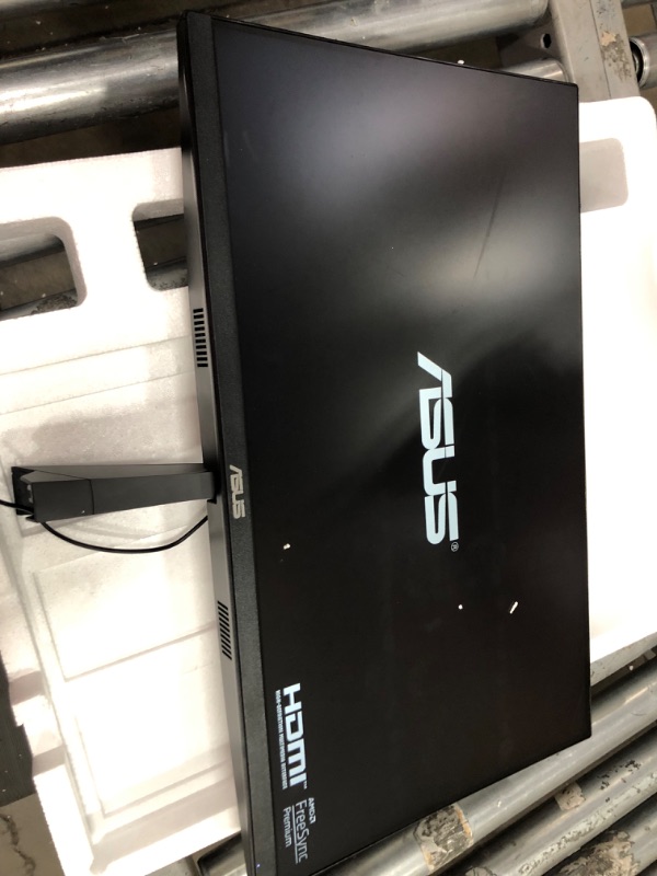 Photo 3 of ASUS TUF Gaming 23.8” 1080P Monitor (VG249Q1R) - Full HD, IPS, 165Hz (Supports 144Hz), 1ms, Extreme Low Motion Blur, Speaker, FreeSync�™ Premium, Shadow Boost, VESA Mountable, DisplayPort, HDMI 23.8” IPS FHD 1ms 165Hz FreeSync Premium Gaming Monitor