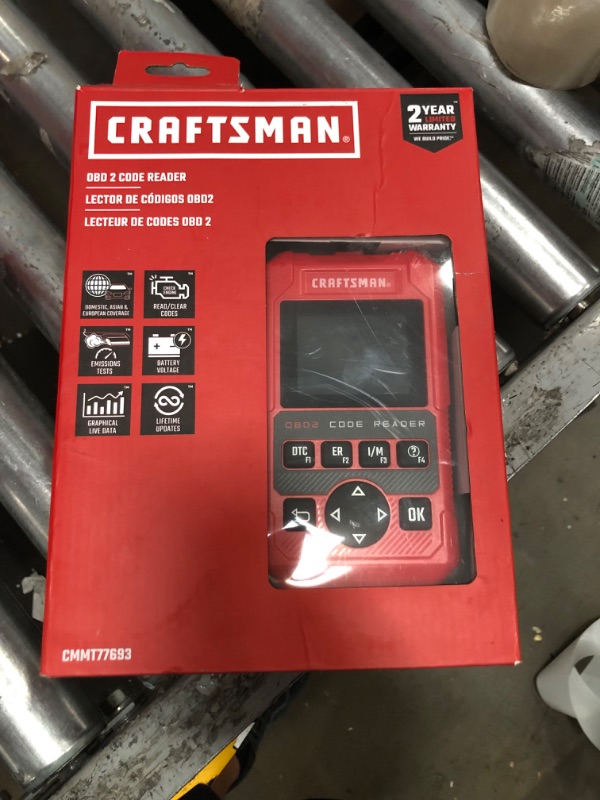 Photo 2 of CRAFTSMAN CMMT77693 CRAFTSMAN Code Reader