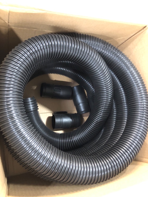 Photo 2 of 2-1/2 in. x 20 ft. Dual-Flex Tug-A-Long Locking Vacuum Hose for RIDGID Wet/Dry Shop Vacuums