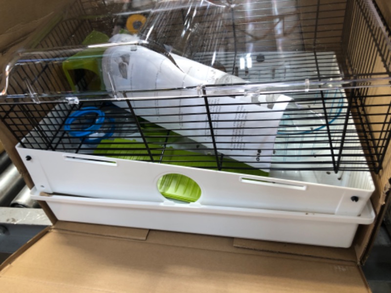 Photo 2 of *SEE NOTES* Hamster Cage | Awesome Arcade Hamster Home (White) | 18.11 x 11.61 x 21.26 Inch Arcade Hamster Cage