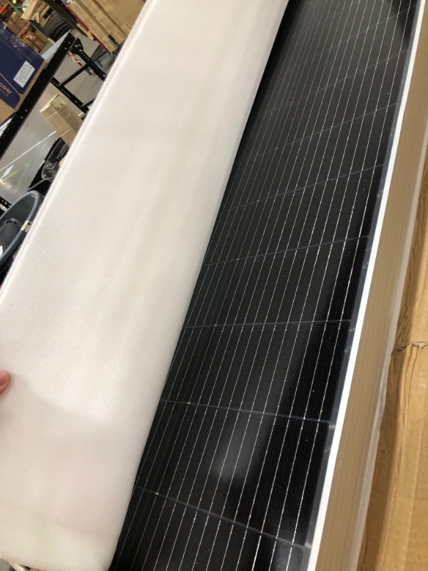 Photo 1 of ECO-WORTHY 195 Watt 12 Volt Monocrystalline Solar Panel Module Off Grid PV Power for Battery Charging, Boat, Caravan, RV 195W Solar Panel