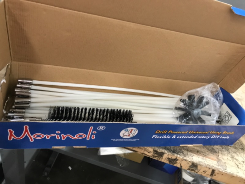 Photo 2 of **MISSING PIECES** Morinoli 60 Feet Dryer Vent Cleaning Kit