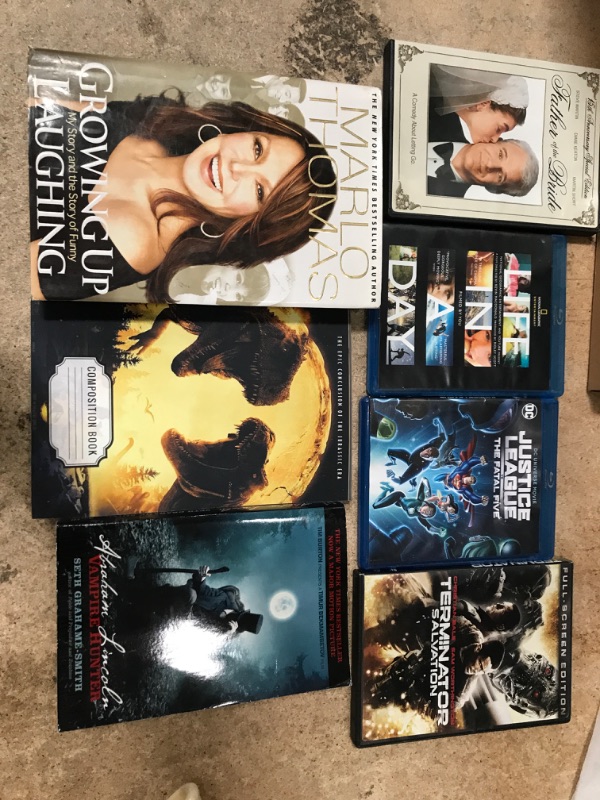 Photo 1 of BUNDLE OF 7 MIXED MOVIES/BOOKS