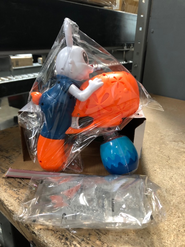 Photo 1 of Bubble Machine Gun Automatic Bubble Gun for Kids Bubble Blower Maker with 5 