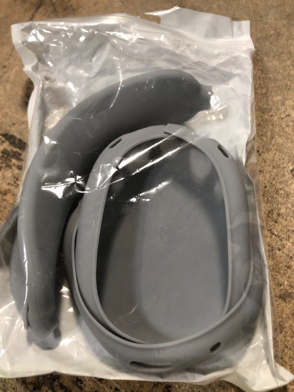 Photo 2 of 
Silicone Case Cover for AirPods Max Headphones, Anti-Scratch Ear Pad Case Cover/Ear Cups 