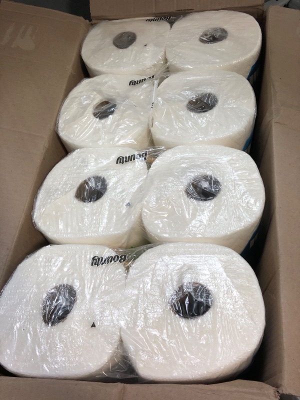 Photo 2 of Bounty Select-A-Size Paper Towels, White, 8 Double Plus Rolls = 20 Regular Rolls 8 Count (Pack of 1)