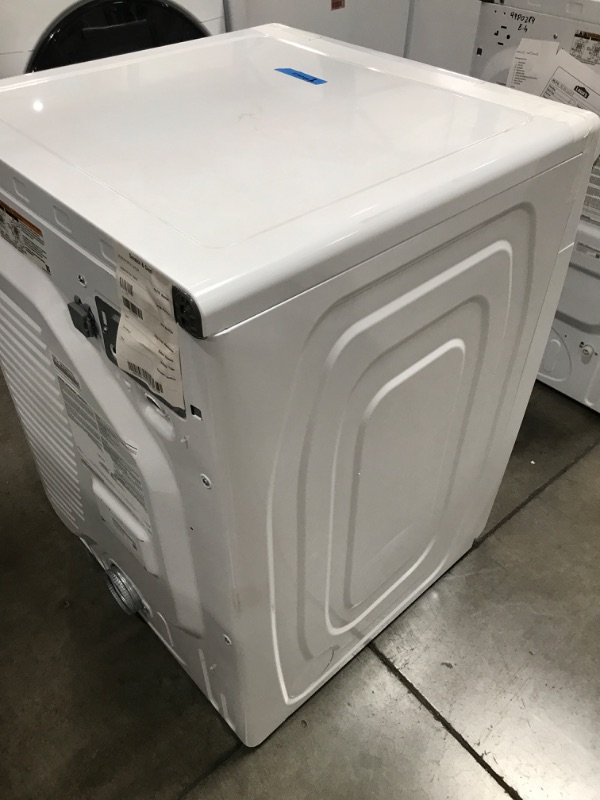 Photo 4 of Samsung 7.5-cu ft Stackable Electric Dryer (White)