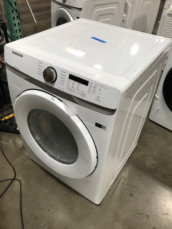 Photo 4 of Samsung 7.5-cu ft Stackable Electric Dryer (White)