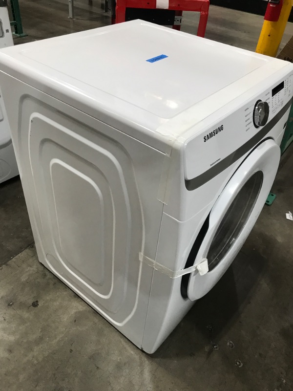 Photo 5 of Samsung 7.5-cu ft Stackable Electric Dryer (White)