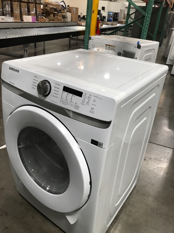 Photo 2 of Samsung 7.5-cu ft Stackable Electric Dryer (White)