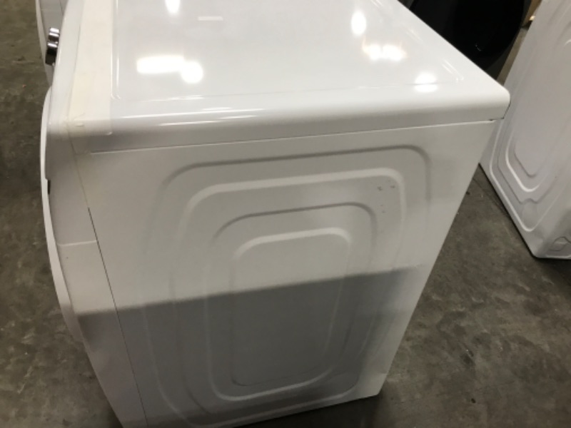 Photo 4 of Samsung 7.5-cu ft Stackable Electric Dryer (White)