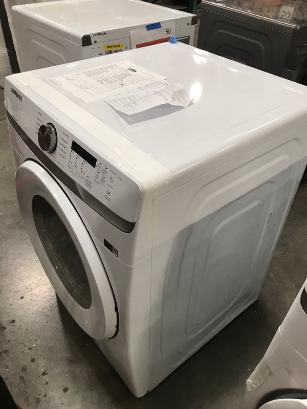 Photo 3 of Samsung 7.5-cu ft Stackable Electric Dryer (White)