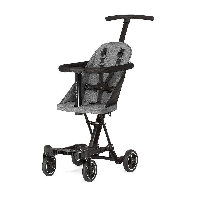 Photo 1 of ***Parts Only***Dream On Me Lightweight And Compact Coast Rider Stroller With One Hand Easy Fold, Adjustable Handles And Soft Ride Wheels, Grey