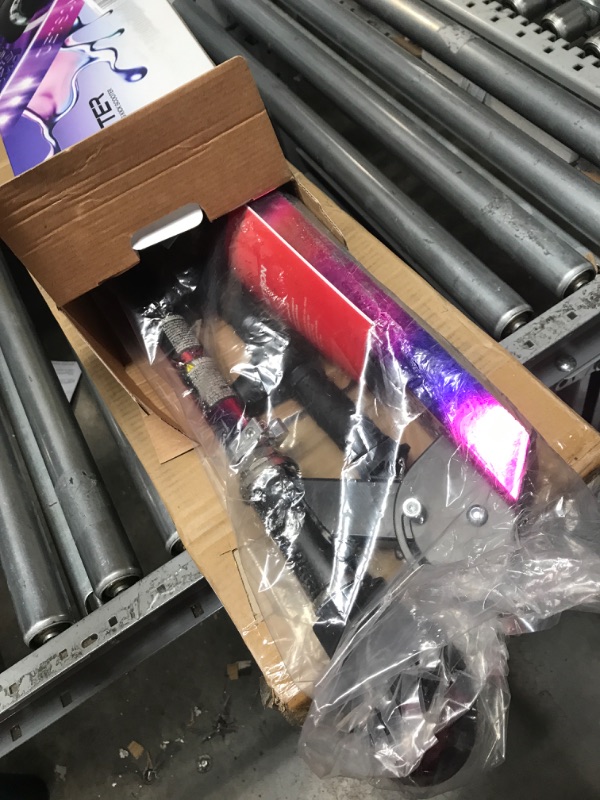 Photo 2 of **NON REFUNDABLE NO RETURNS**
PARTS ONLY MISSING PARTS TO COMPLETE
Jetson LED Light-up Kids Kick Scooter Jupiter Iridescent