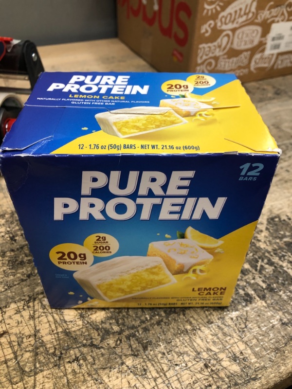 Photo 2 of *3/7/2024* Pure Protein Lemon Cake Bar - 12 ct