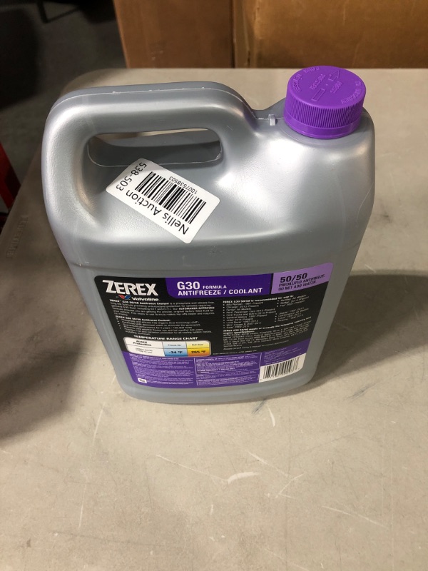 Photo 3 of **LOOKS NEW** Zerex G30 Antifreeze / Coolant 50/50 Prediluted Ready-to-Use 1 GA