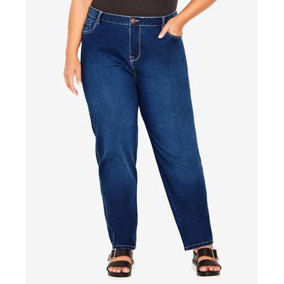 Photo 1 of Avenue Plus Size Butter Denim Straight Jeans
