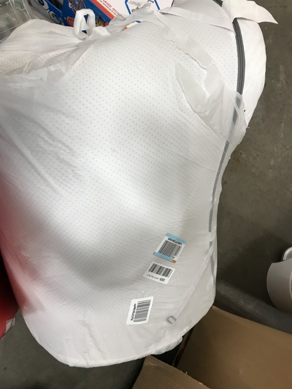 Photo 1 of 3" Gel Memory Foam Mattress Topper Novilla Bed Size: Twin