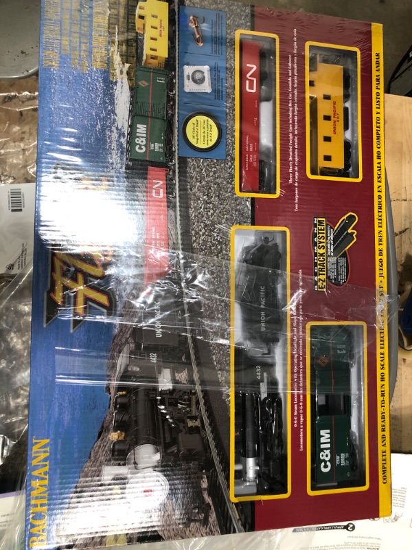 Photo 3 of Bachmann Trains - Pacific Flyer Ready To Run Electric Train Set - HO Scale