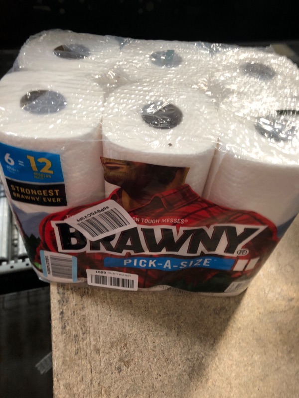 Photo 2 of Brawny® Pick-A-Size® Paper Towels, 6 Double Rolls