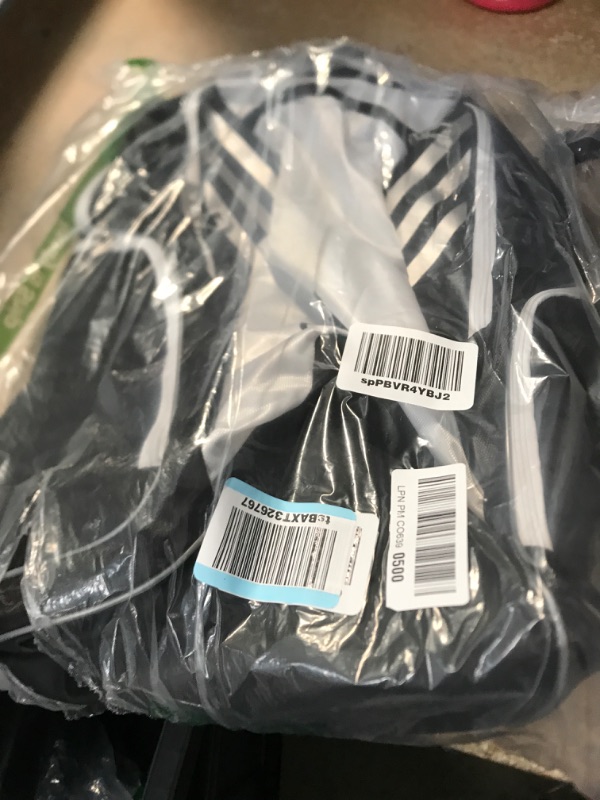 Photo 1 of Adidas Tour Tennis Racquet Backpack (Black/White/Silver)