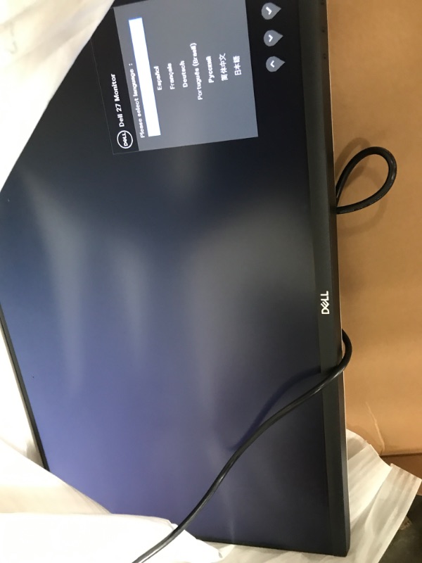 Photo 1 of Dell S2721H 27-inch Full HD 1920 x 1080p, 75Hz IPS LED LCD Thin Bezel Adjustable Gaming Monitor, 4ms Grey-to-Grey Response Time, Built-in Dual Speakers, HDMI ports, AMD FreeSync, Platinum Silver 27.0" FHD Fixed S2721H