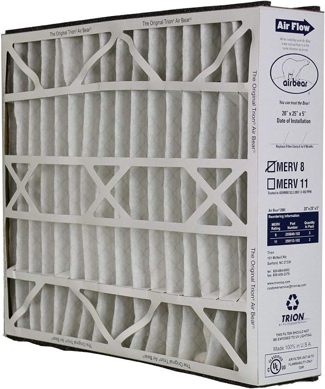 Photo 1 of 20x25x5 air filter 