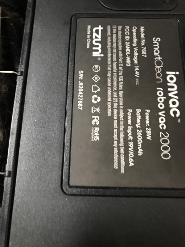 Photo 1 of ionvac SmartClean 2000 Robovac