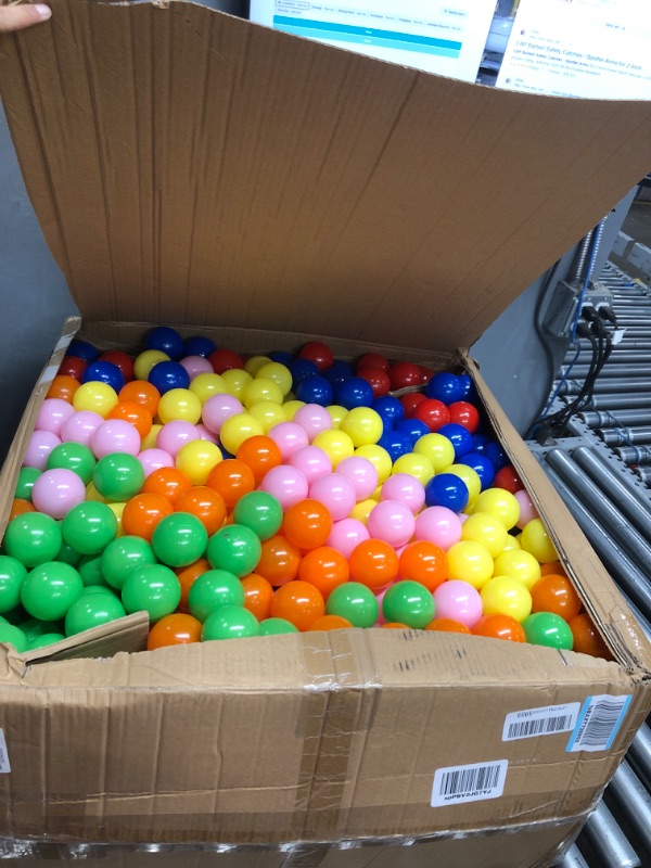 Photo 2 of Click N' Play Phthalate Free & BPA Free, Crush Proof Ball Pit Balls, Bulk 1000 pack