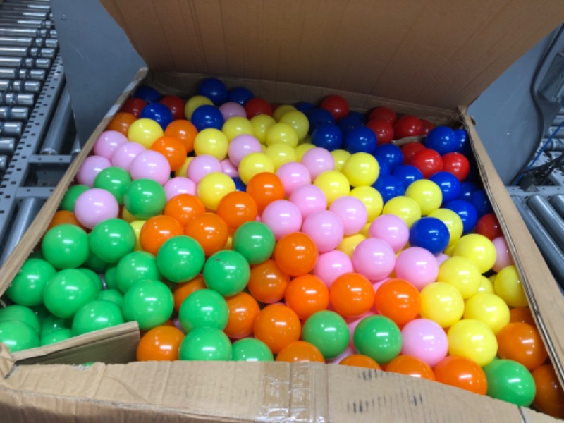 Photo 3 of Click N' Play Phthalate Free & BPA Free, Crush Proof Ball Pit Balls, Bulk 1000 pack